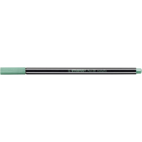 Pennarello Premium Metallizzato - STABILO Pen 68 metallic - Verde metallizzato