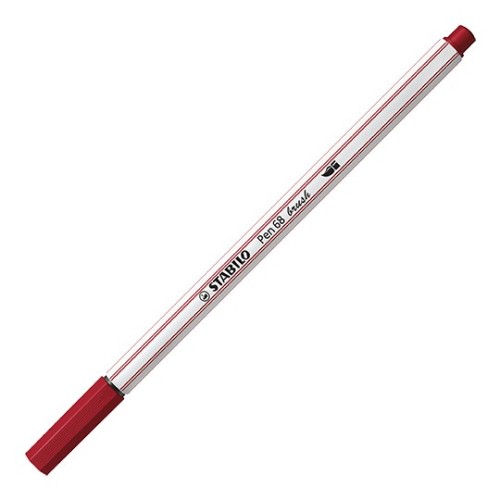 Pennarello Premium con punta a pennello - STABILO Pen 68 brush - Porpora