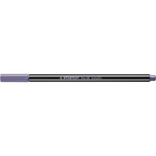 Pennarello Premium Metallizzato - STABILO Pen 68 metallic - Lilla metallizzato