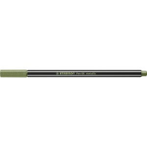 Pennarello Premium Metallizzato - STABILO Pen 68 metallic - Verde Chiaro metallizzato