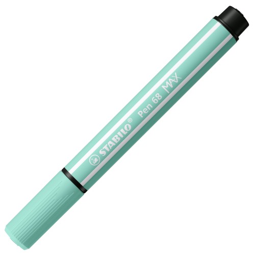 Pennarello Premium a tratto doppio (1 + 5 mm) - STABILO Pen 68 MAX - Verde Ghiaccio