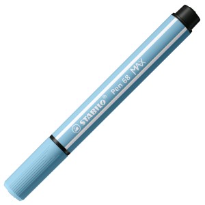 Pennarello Premium a tratto doppio (1 + 5 mm) - STABILO Pen 68 MAX - Azzurro