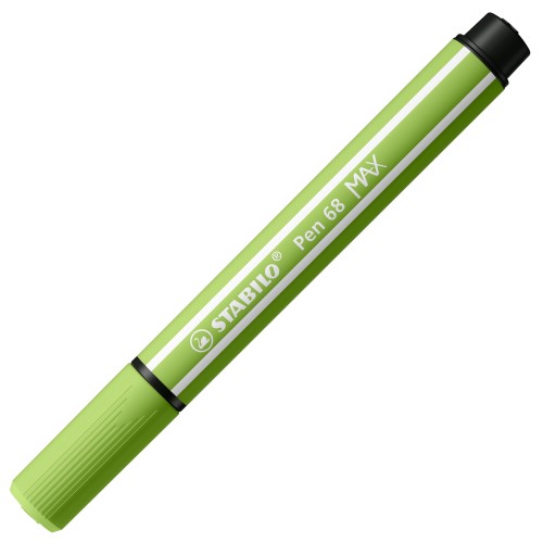 Pennarello Premium a tratto doppio (1 + 5 mm) - STABILO Pen 68 MAX - Verde Chiaro