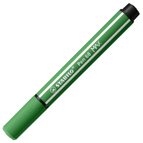 Pennarello Premium a tratto doppio (1 + 5 mm) - STABILO Pen 68 MAX - Verde Smeraldo