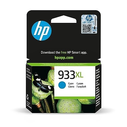 CARTUCCIA HP 933XL CIANO CN054AE ORIGINALE SCADUTA GARANTITA 100%