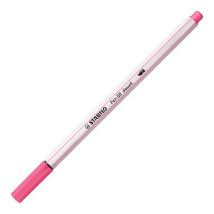 Pennarello Premium con punta a pennello - STABILO Pen 68 brush - Rosa chiaro