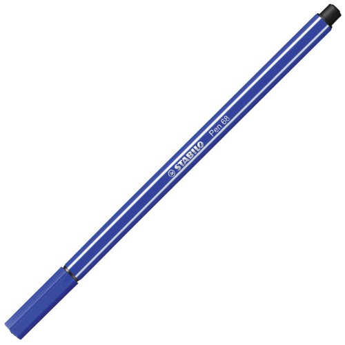 Pennarello Premium - STABILO Pen 68 - Blu Oltremare