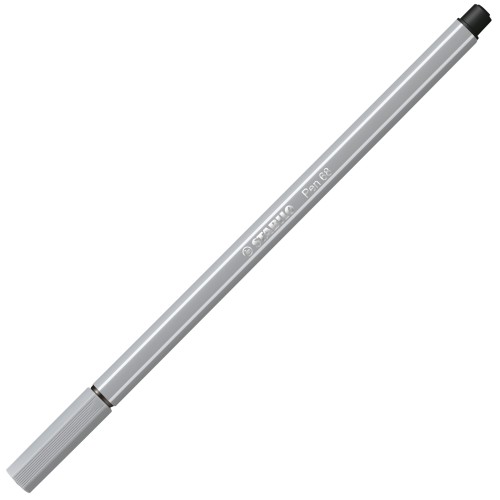 Pennarello Premium - STABILO Pen 68 - Grigio Freddo Medio