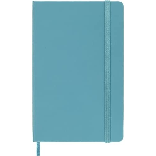 Taccuino Moleskine Copertina Rigida a Righe 9x14 Turchese