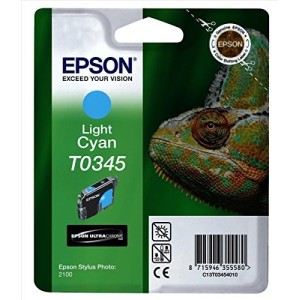 Cartuccia Epson T0345 Light Cyano Originale C13T03454020