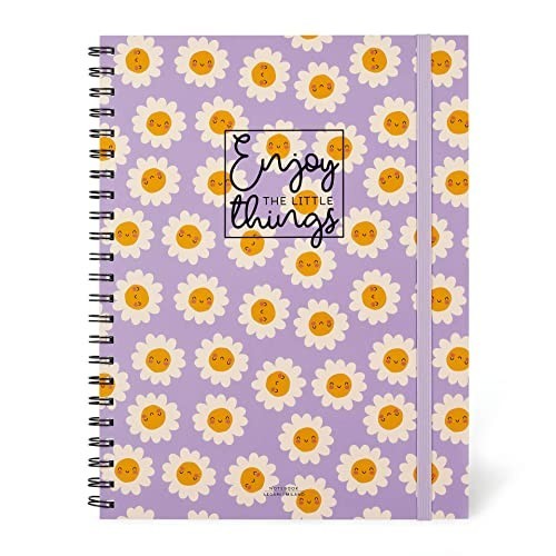 Quaderno con Spirale 3 in 1 - Foglio A4 - Daisy 2