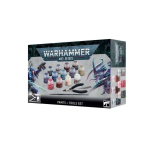 Games Workshop - Warhammer 40.000 - Paints + Tools Set New