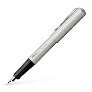 Penna Stilografica Hexo Argento Faber-Castell