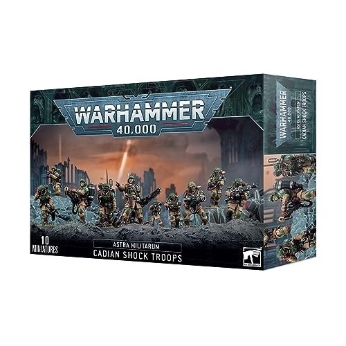 Games Workshop - Warhammer 40,000 - Astra Militarum - Truppe di assalto cadiane