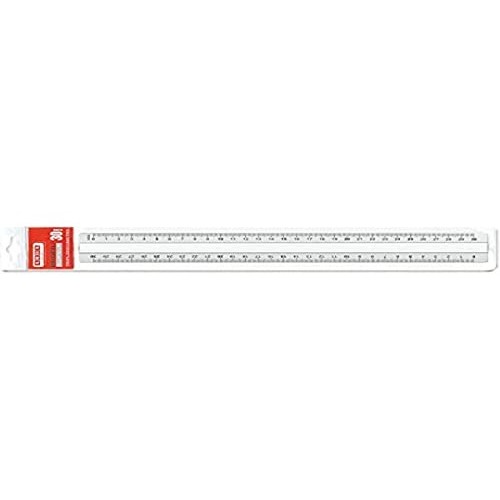 TRIPLO DECIMETRO IN ALLUMINIO ARDA PROFIL ALLUMINIUM 30 CM