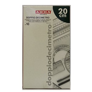 DOPPIO DECIMETRO ARDA ELASTICA 20 CM INDISTRUTTIBILE