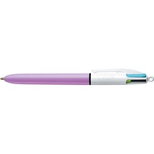 Penna Bic 4 Colours Fun Rosa Antico