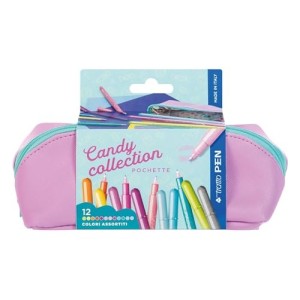 Pochette 12 Tratto Pen Candy Collection