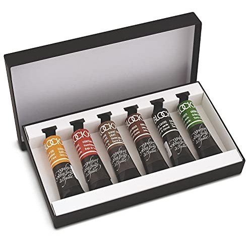 Astuccio 6 Colori a Olio Extra-Fini Colori Terra Naturali 6x20ml Blockx