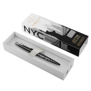 Penna Parker Jotter Sfera, Inchiostro Blu, Special Edition Black NYC