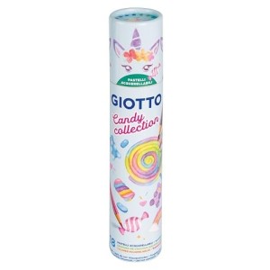 Giotto - Tubo 18 Pastelli Acquerellabili Candy Collection