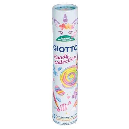 Giotto - Tubo 18 Pastelli Acquerellabili Candy Collection