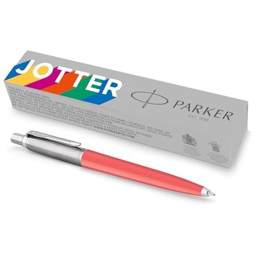 Penna Parker Jotter Originals Sfera, Inchiostro Blu, Rosso 70TH