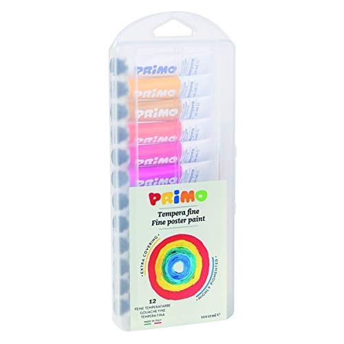 Colori A Tempera Primo 12 Tubetti da 12 ml