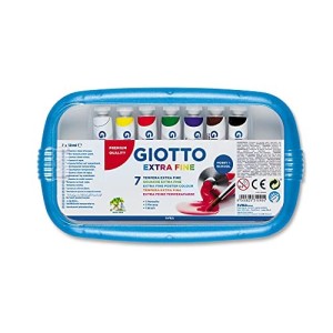 Giotto 7 Tubetti 12 ml tempera Extrafine