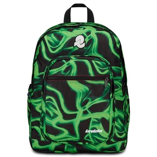 Zaino Invicta Jelek Backpack Grs Fanatsy Verde Nero