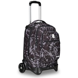 Trolley Invicta New Plug GRS Nero con righe Grigie