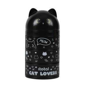 Organizer Verticale per Scrivania Black Cat I-Total