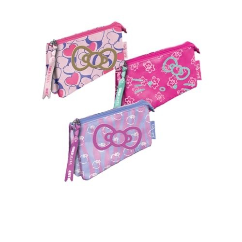 Astuccio Bustone 3in1 Mele Hello Kitty 50Th Tinta Unita