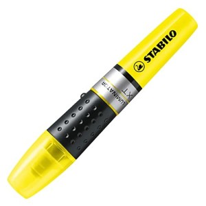 Evidenziatore - STABILO LUMINATOR - lunga durata e doppio tratto (2 + 5 mm) - Giallo