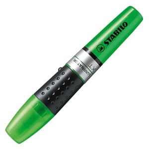 Evidenziatore - STABILO LUMINATOR - lunga durata e doppio tratto (2 + 5 mm) - Verde