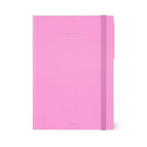 13-MONTH DIARY - 2025 - LARGE WEEKLY DIARY - BUBBLEGUM