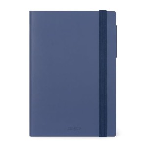 16-MONTH DIARY - 2024/2025 - MEDIUM DAILY DIARY - BLUEBERRY