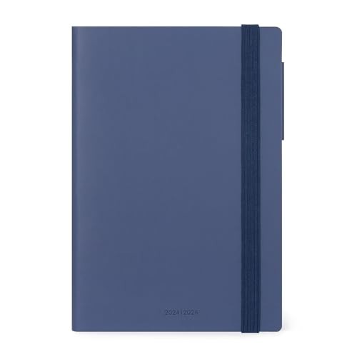 16-MONTH DIARY - 2024/2025 - MEDIUM DAILY DIARY - BLUEBERRY