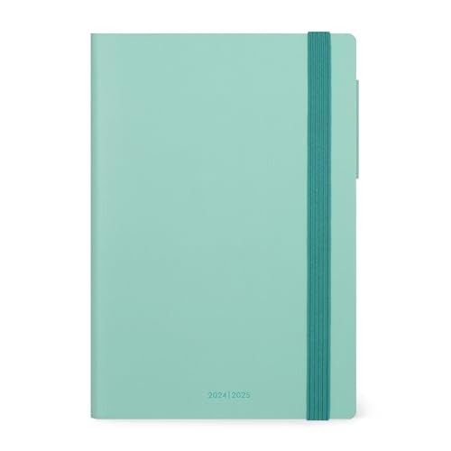 16-MONTH DIARY - 2024/2025 - MEDIUM DAILY DIARY - MILK & MINT