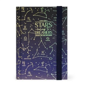 16-MONTH DIARY - 2024/2025 - SMALL PHOTO DAILY DIARY - STARS