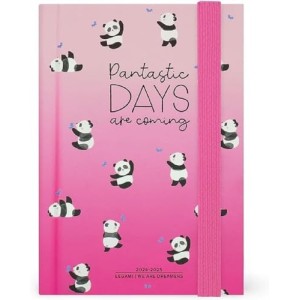 16-MONTH DIARY - 2024/2025 - SMALL PHOTO DAILY DIARY - PANDA