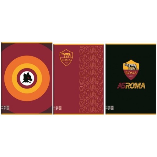 Quaderno A4 Maxi 96 Pag 100Gr AS Roma New