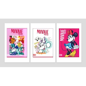 Quaderno A4 Maxi 96 Pag 100Gr Disney Minnie New