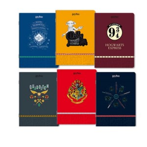 Quaderno A4 Maxi 96 Pag 100Gr Harry Potter New