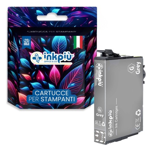 CARTUCCIA COMPATIBILE CANON CLI-521 GRIGIO CON CHIP INKPIU