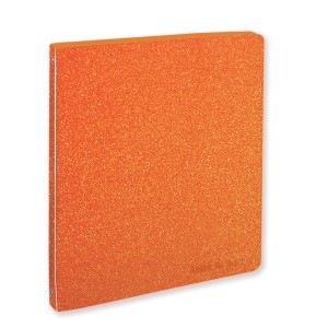 Quaderno 4 Anelli A4 D30 Cartonato Tinta Unita Fluo Glitter