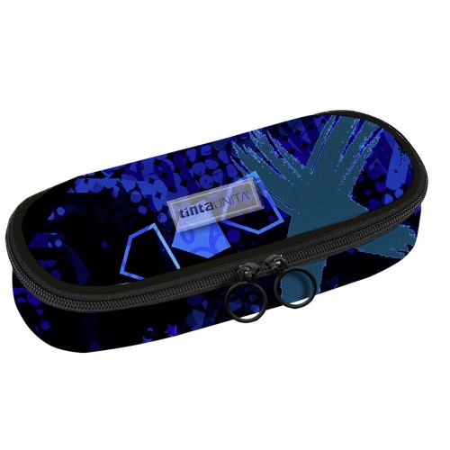 Astuccio Oval Tinta Unita Fantasy Boy Blu