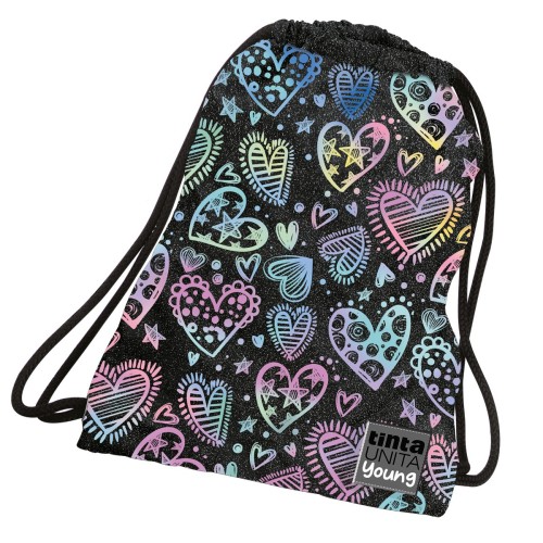 Sakky Bag Tinta Unita Young Glamour Cuori