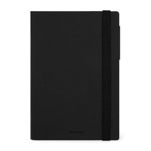 Legami - Agenda 2025 Settimanale e Giornaliera Large, 12 Mesi17 x 24 cm, Black Diamond