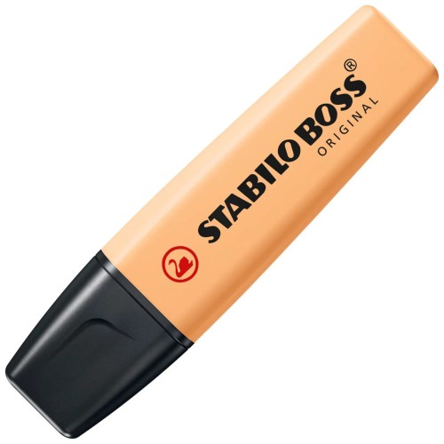 Evidenziatore - STABILO BOSS ORIGINAL Pastel - Arancione Papaya